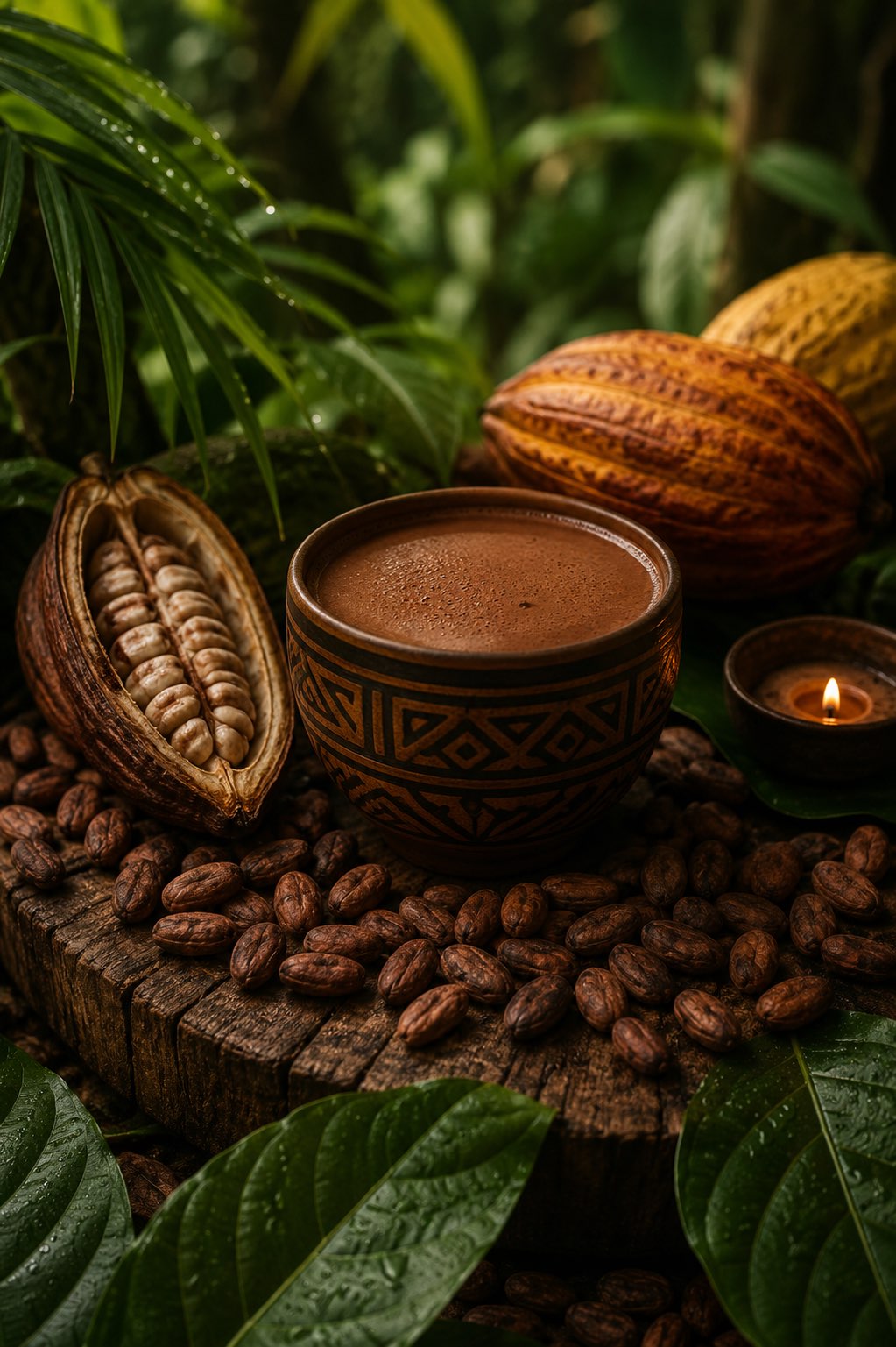 Choco Healing ceremonie